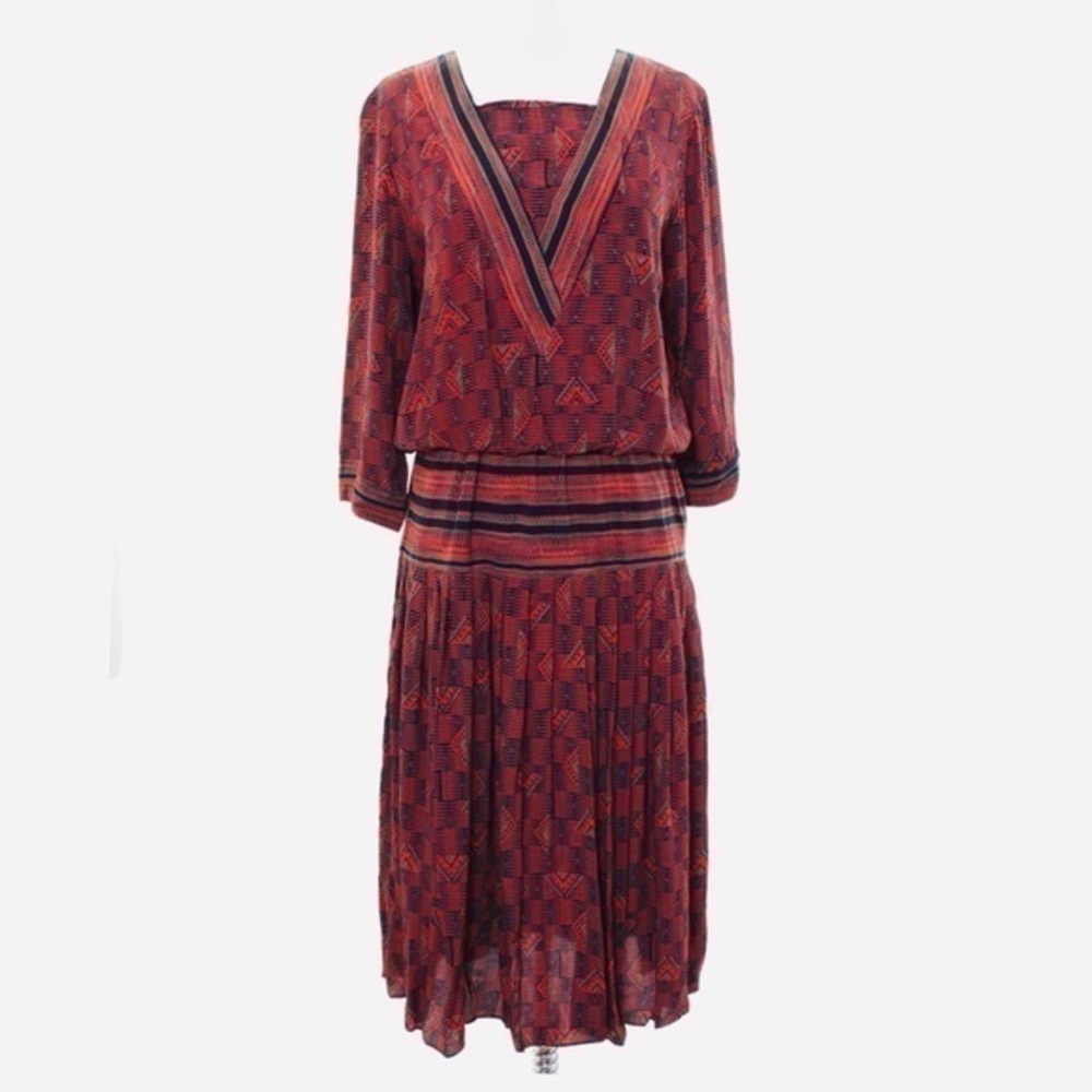 Vintage 1980's Karin Stevens (Diane Freis style) Disco Dress 12